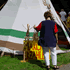 Kunsthandwerkermarkt in Gingst: Kinderzelt