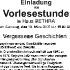 Lesung Dransker Schulchronik